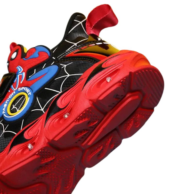 Tênis Homem Aranha Infantil com Luzinhas Tênis Homem Aranha Infantil com Luzinhas Loja do Bambino 