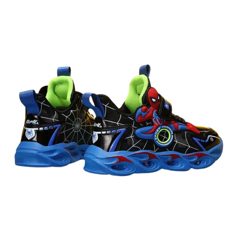 Tênis Homem Aranha Infantil com Luzinhas Tênis Homem Aranha Infantil com Luzinhas Loja do Bambino 