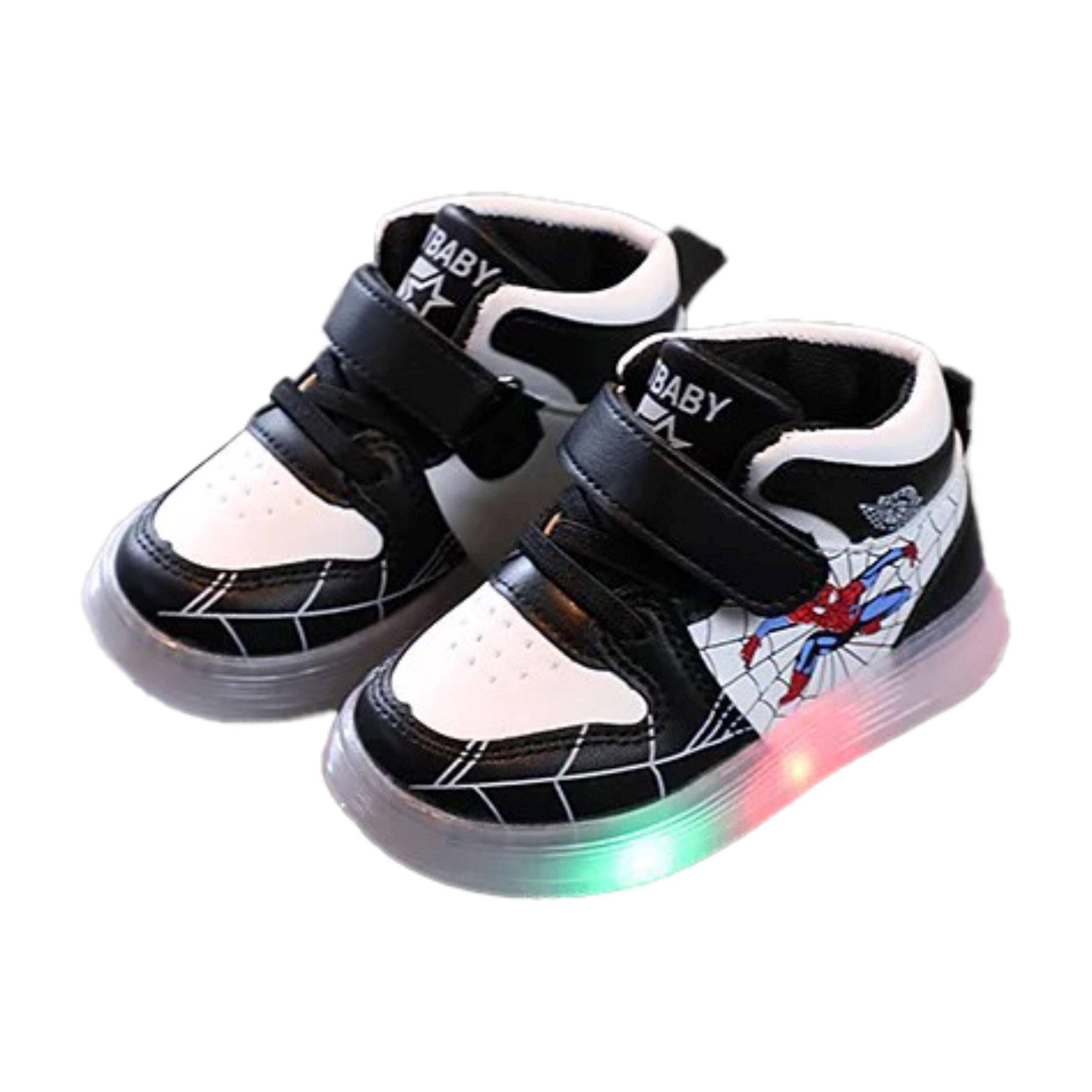 Tênis Homem Aranha com Led Bambino Tênis Homem Aranha com Led Bambino Loja do Bambino 
