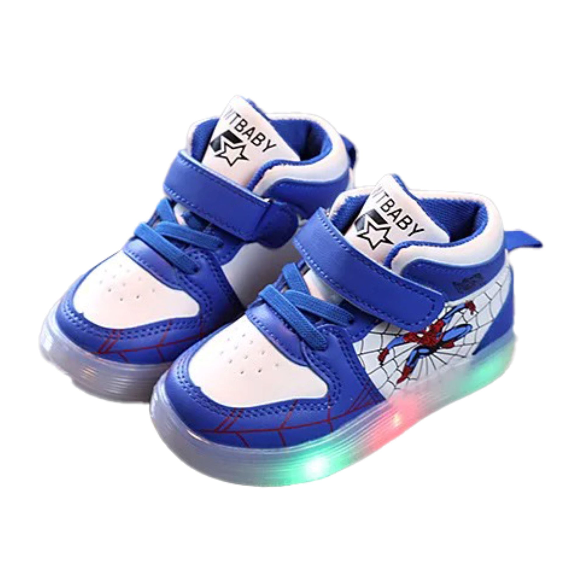 Tênis Homem Aranha com Led Bambino Tênis Homem Aranha com Led Bambino Loja do Bambino 