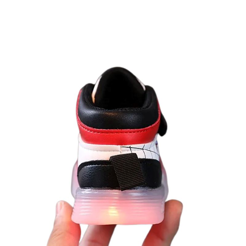 Tênis Homem Aranha com Led Bambino Tênis Homem Aranha com Led Bambino Loja do Bambino 
