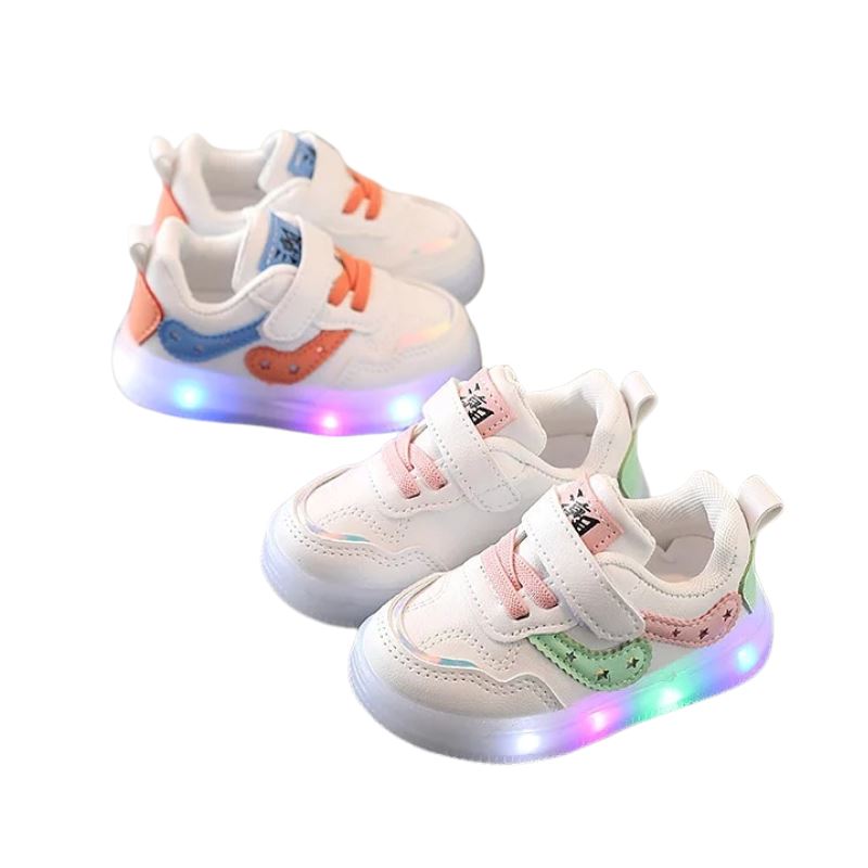 Tênis Infantil leve e respirável para Recém Nascido Tênis Infantil leve e respirável para Recém Nascido Loja do Bambino 