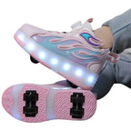 Tênis de Rodinha com Luz LED Infantil Fire Tênis de Rodinha com Luz LED Infantil Fire Loja do Bambino 