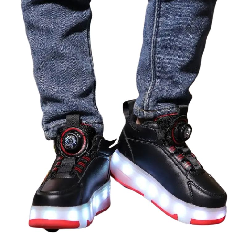 Tênis de Rodinha com Luz LED Infantil Fire Tênis de Rodinha com Luz LED Infantil Fire Loja do Bambino 