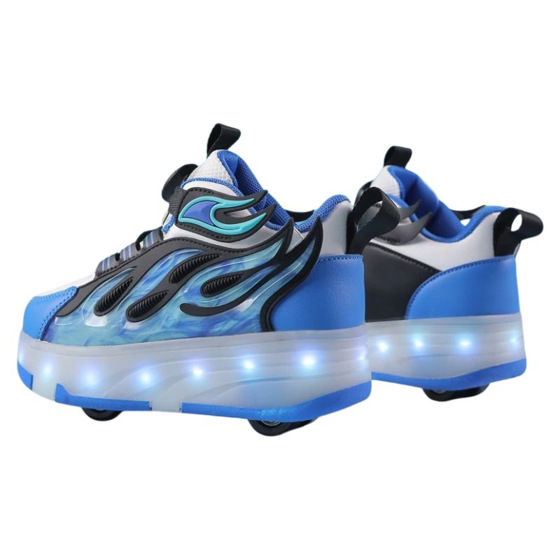 Tênis de Rodinha com Luz LED Infantil Fire Tênis de Rodinha com Luz LED Infantil Fire Loja do Bambino 
