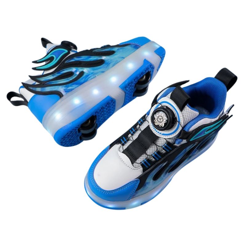 Tênis de Rodinha com Luz LED Infantil Fire Tênis de Rodinha com Luz LED Infantil Fire Loja do Bambino 