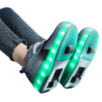 Tênis de Rodinha com Luz LED Infantil Peerruiz Tênis de Rodinha com Luz LED Infantil Peerruiz Loja do Bambino 