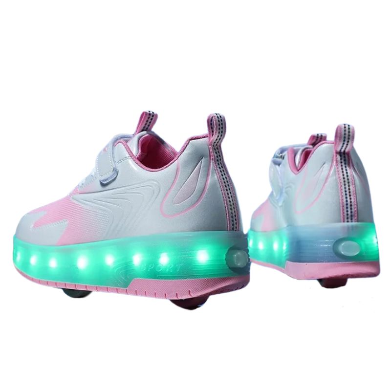 Tênis de Rodinha com Luz LED Infantil Peerruiz Tênis de Rodinha com Luz LED Infantil Peerruiz Loja do Bambino 