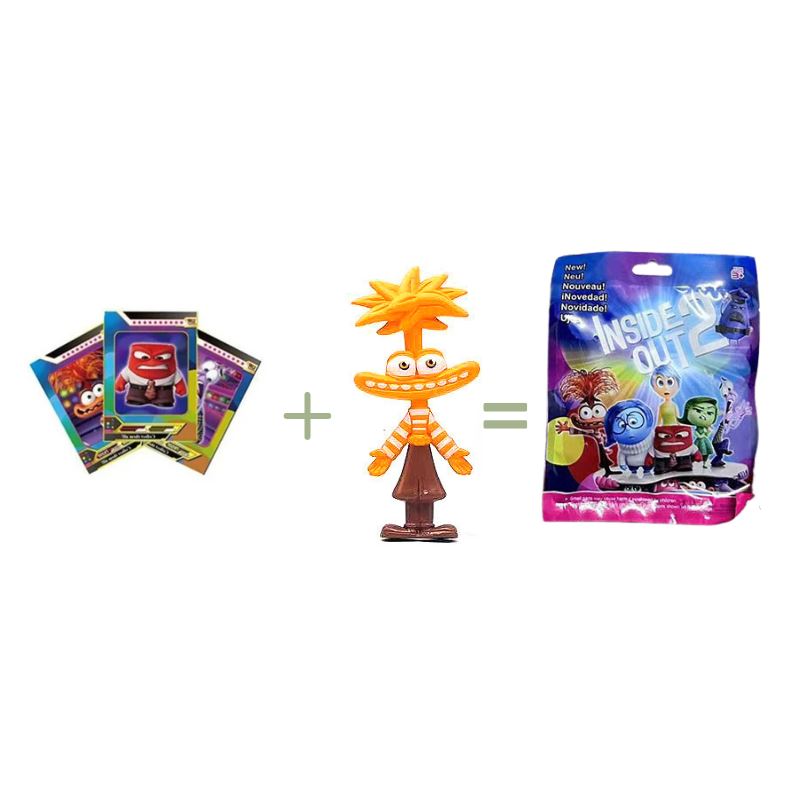 Coleção Bonecos Divertidamente com Figurinhas (aguardando retorno designer) Coleção Bonecos Divertidamente com Figurinhas Loja do Bambino 