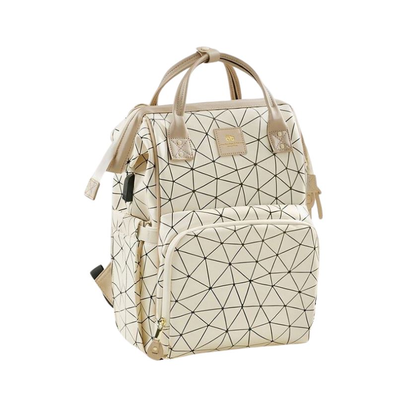 Mochila Maternidade - Lançamento Bambino Mochila Maternidade - Lançamento Bambino Loja do Bambino Branco 