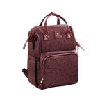 Mochila Maternidade - Lançamento Bambino Mochila Maternidade - Lançamento Bambino Loja do Bambino Vinho 