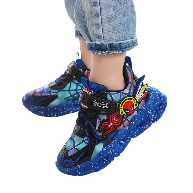 Tênis Homem-Aranha High Infantil Tênis Homem-Aranha High Infantil Loja do Bambino 