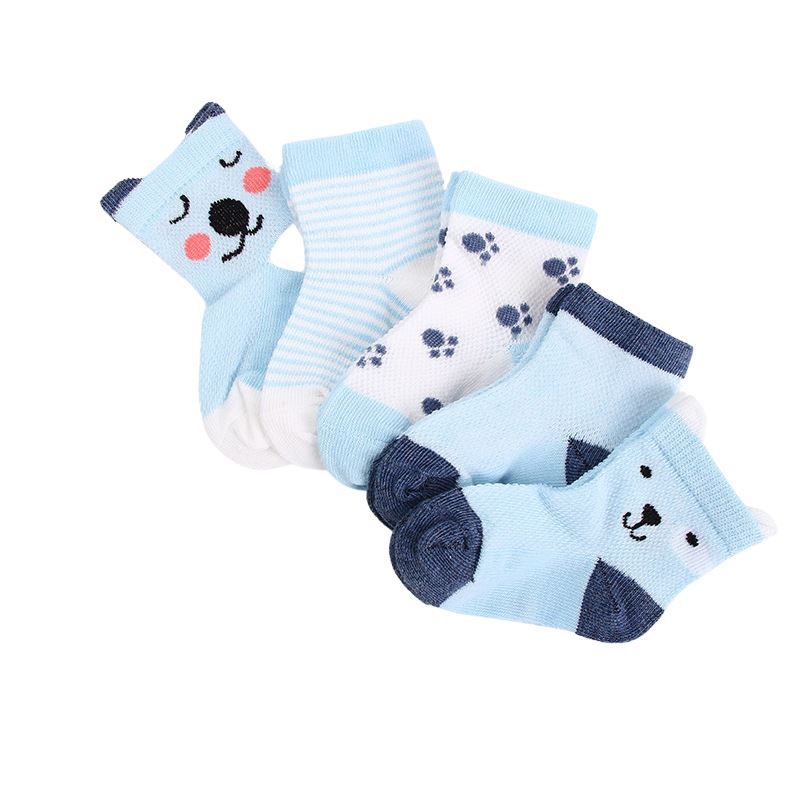 Meias de malha para bebês e crianças com 4 pares inclusos Meias de malha para bebês e crianças com 4 pares inclusos Loja do Bambino 0 a 1 ano (7-10cm) Modelo 02 