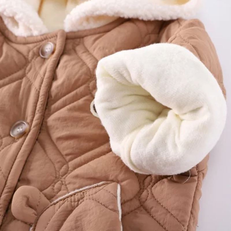 Conjunto de Inverno Infantil Jaqueta com Capuz + Calça Conjunto de Inverno Infantil Jaqueta com Capuz + Calça Loja do Bambino 