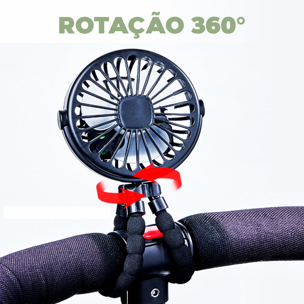 Ventilador Carinho de Bebê Infantil Bambino Ventilador Multiuso Infantil Bambino Loja do Bambino 
