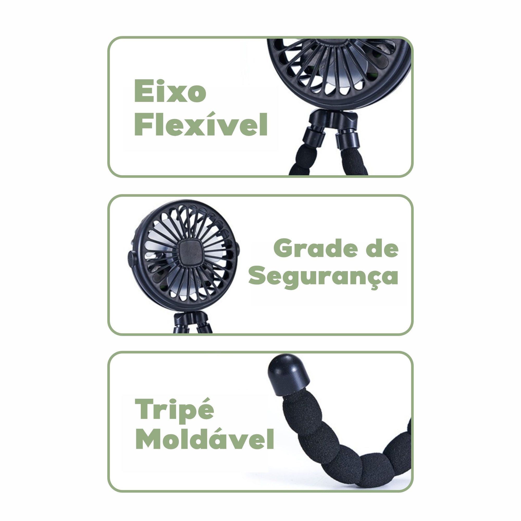 Ventilador Carinho de Bebê Infantil Bambino Ventilador Multiuso Infantil Bambino Loja do Bambino 