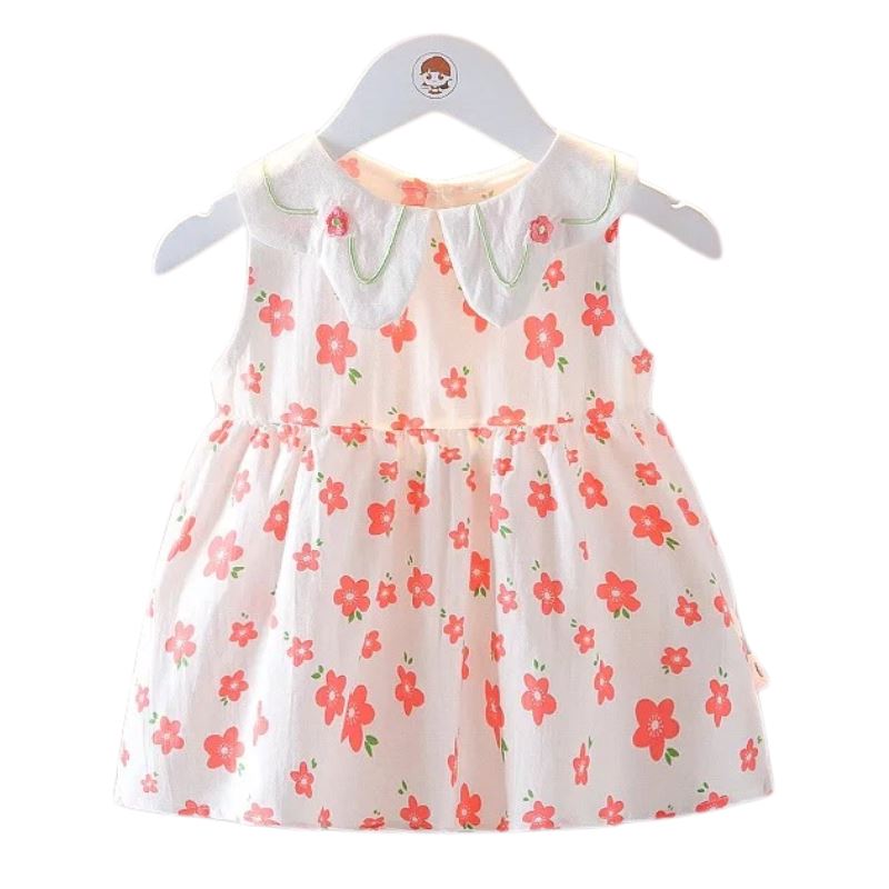 Vestido Infantil Verão Florido Vestido Infantil Verão Florido Loja do Bambino 