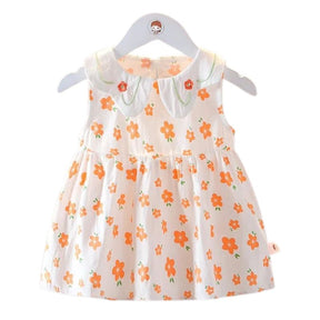 Vestido Infantil Verão Florido Vestido Infantil Verão Florido Loja do Bambino 