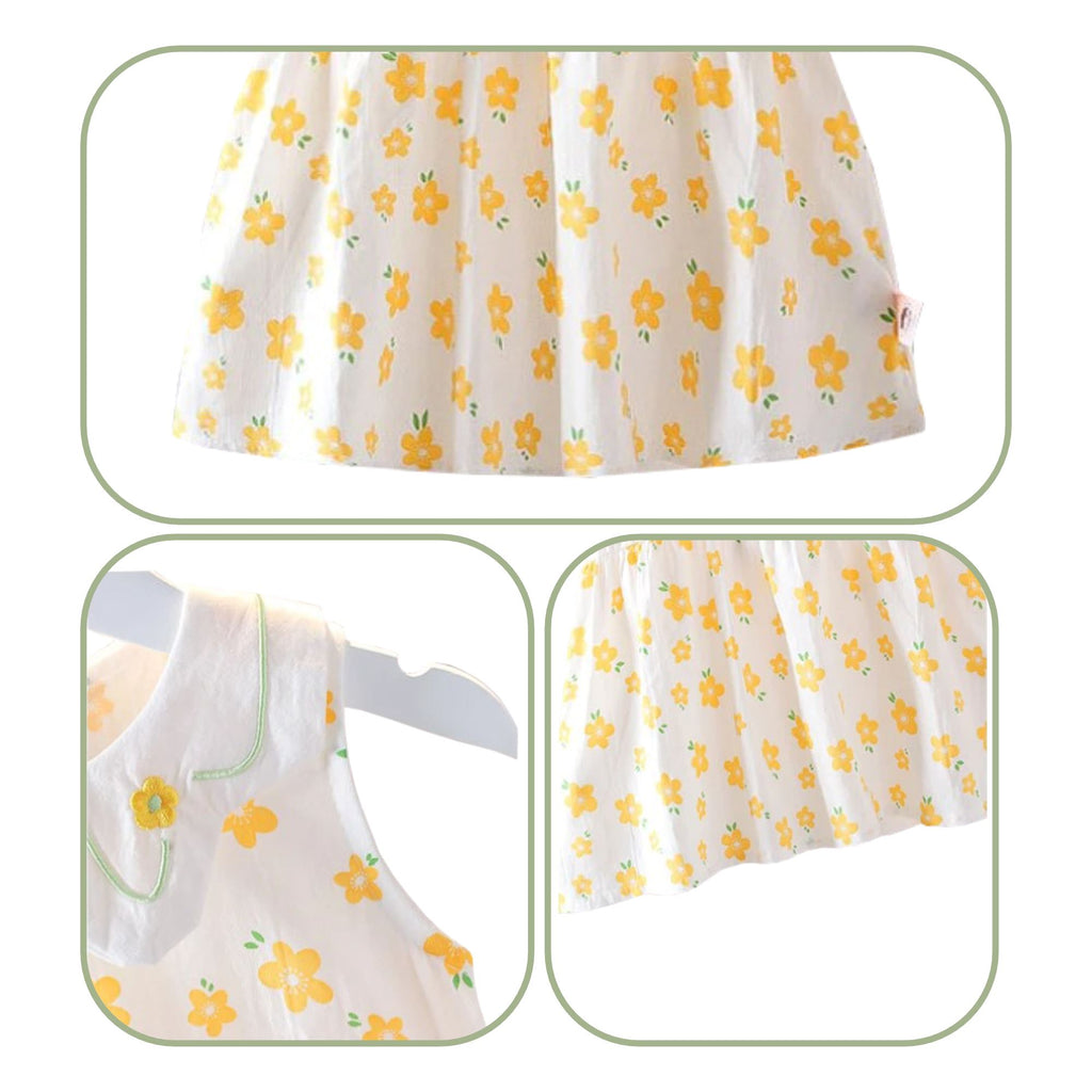 Vestido Infantil Verão Florido Vestido Infantil Verão Florido Loja do Bambino 