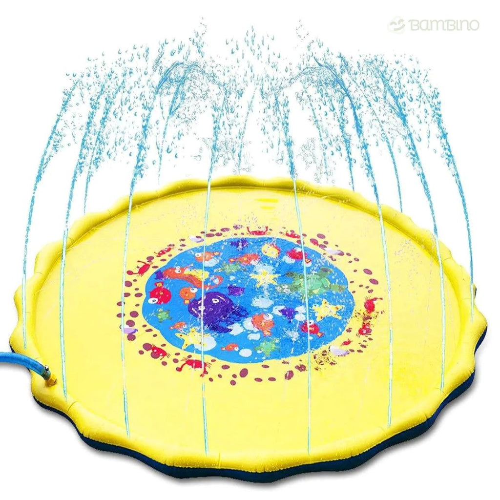 Piscina com Chafariz Infantil Bambino Piscina com Chafariz Infantil Bambino Loja do Bambino Amarelo 