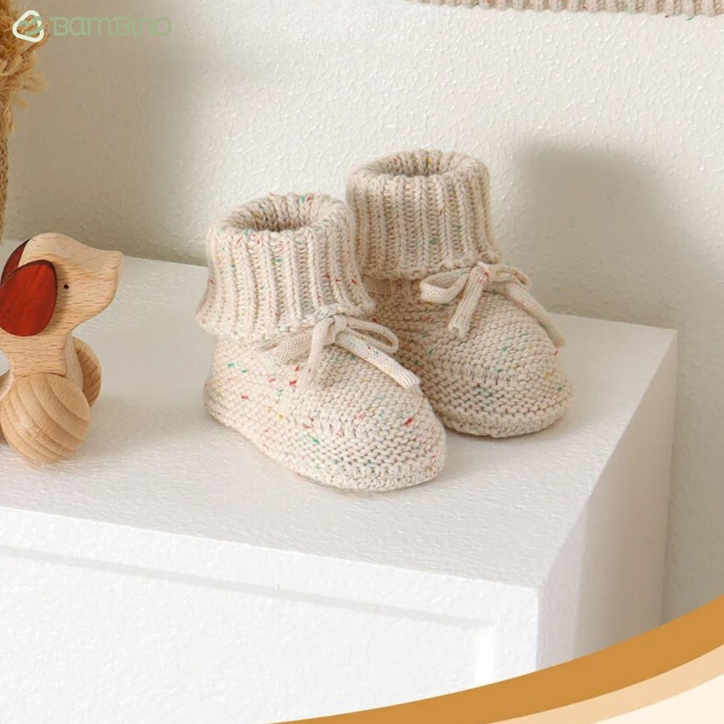 Sapatinho em Malha Artesanal para Bebês Sapatinho em Malha Artesanal para Bebês Loja do Bambino 