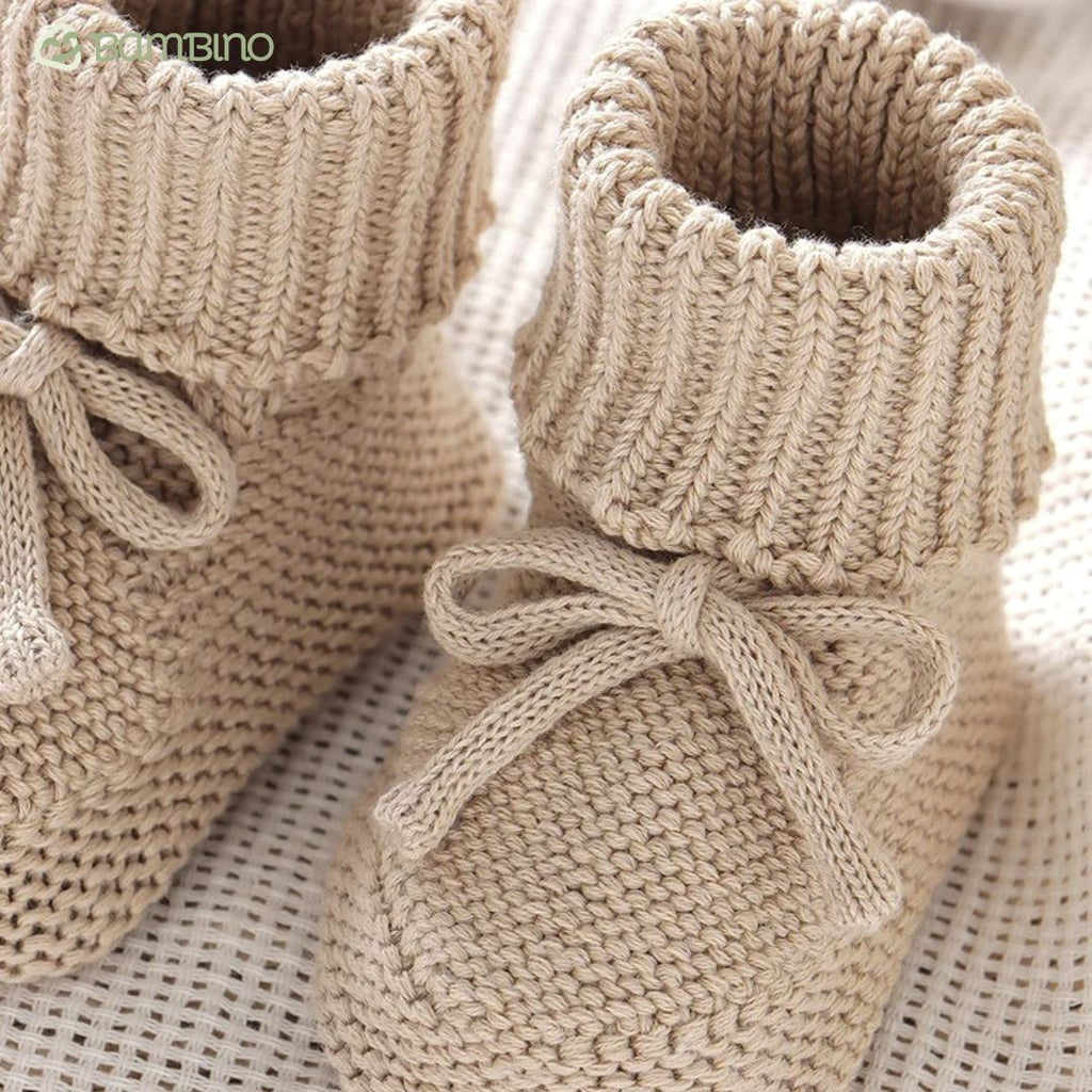 Sapatinho em Malha Artesanal para Bebês Sapatinho em Malha Artesanal para Bebês Loja do Bambino 