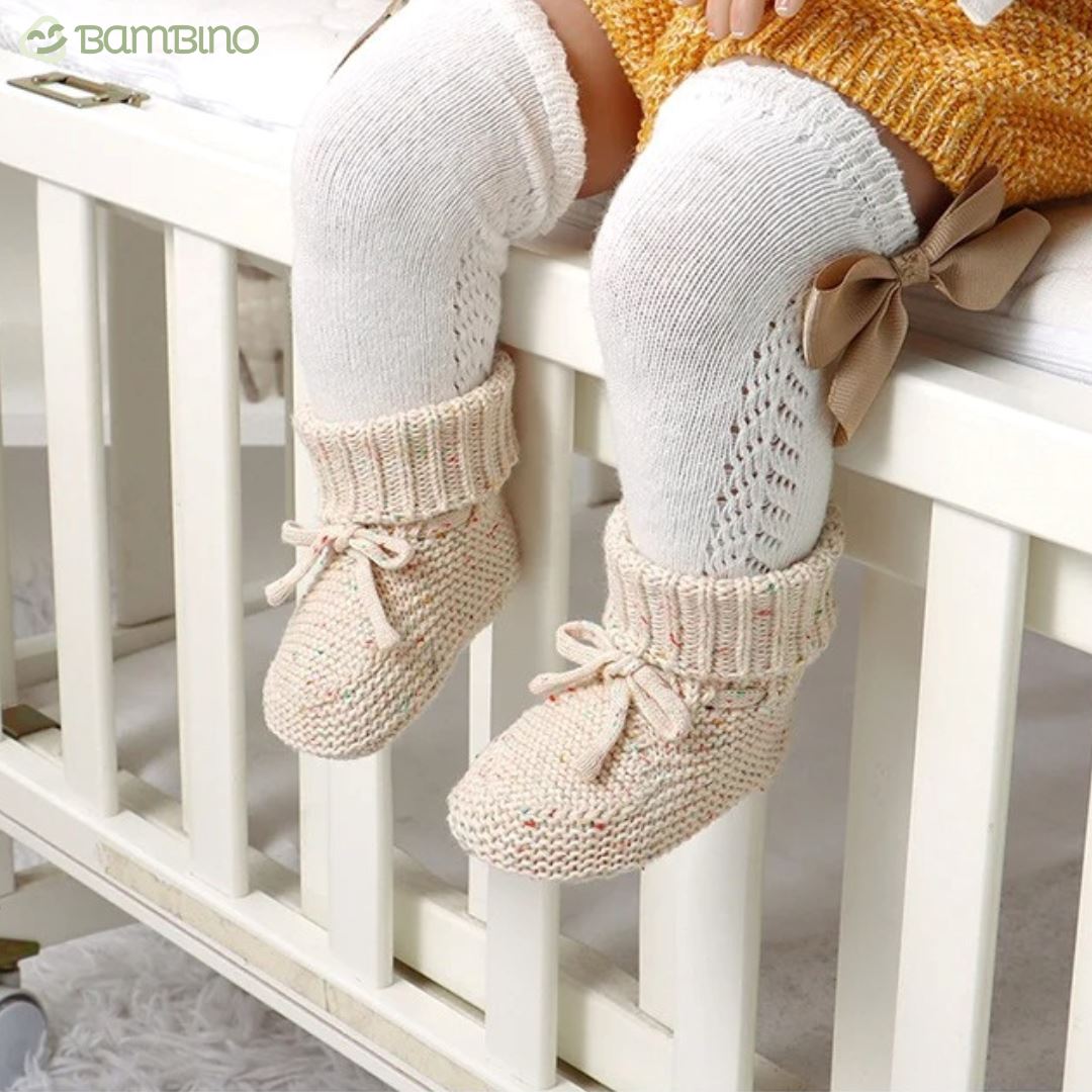Sapatinho em Malha Artesanal para Bebês Sapatinho em Malha Artesanal para Bebês Loja do Bambino 