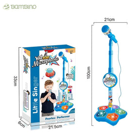 Microfone Karaokê Infantil Microfone Karaokê Infantil Loja do Bambino Azul 