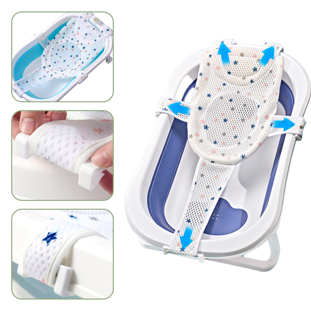 Almofada de Banheira para Banho Respirável Recém Nascido Bambino Almofada de Banheira para Banho Respirável Recém Nascido Bambino Loja do Bambino 