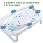 Almofada de Banheira para Banho Respirável Recém Nascido Bambino Almofada de Banheira para Banho Respirável Recém Nascido Bambino Loja do Bambino 