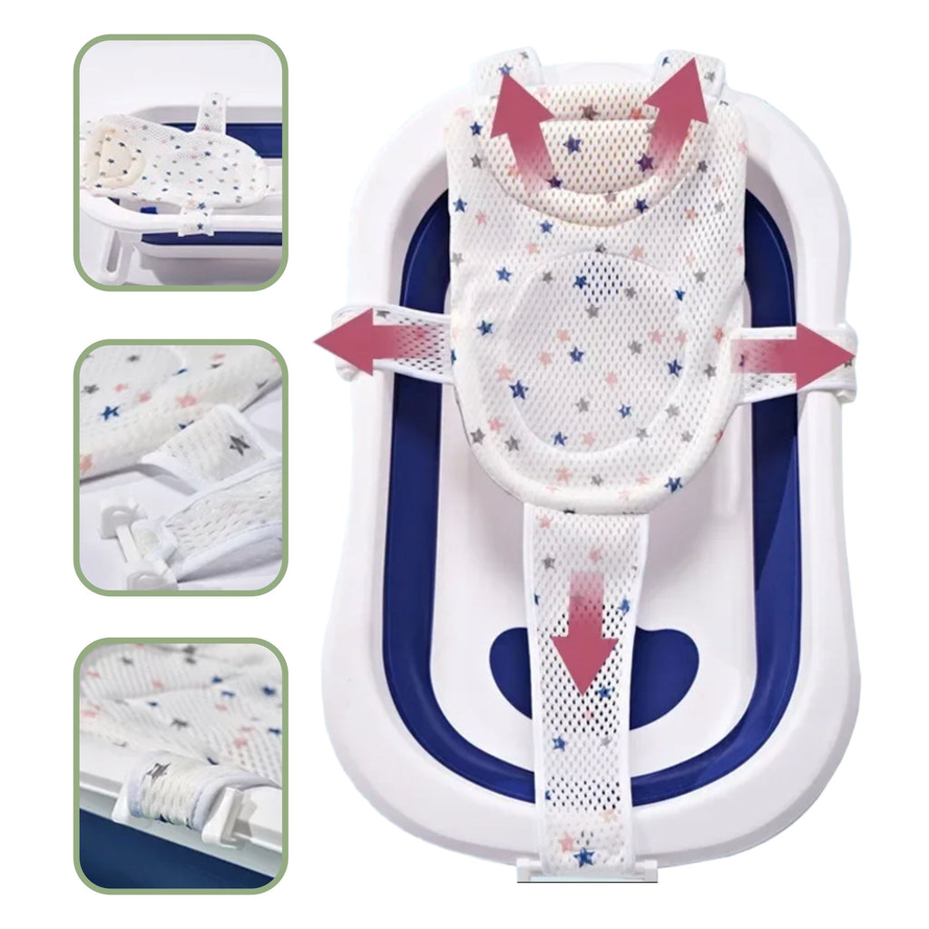 Almofada de Banheira para Banho Respirável Recém Nascido Bambino Almofada de Banheira para Banho Respirável Recém Nascido Bambino Loja do Bambino 