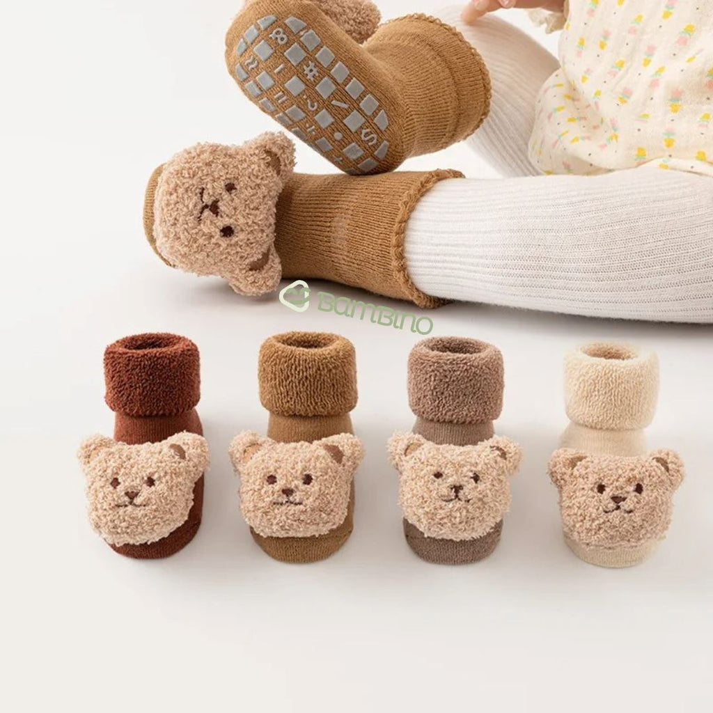 Sapatilha Anti Derrapante Bear para Bebês Sapatilha Anti Derrapante Bear para Bebês Loja do Bambino 