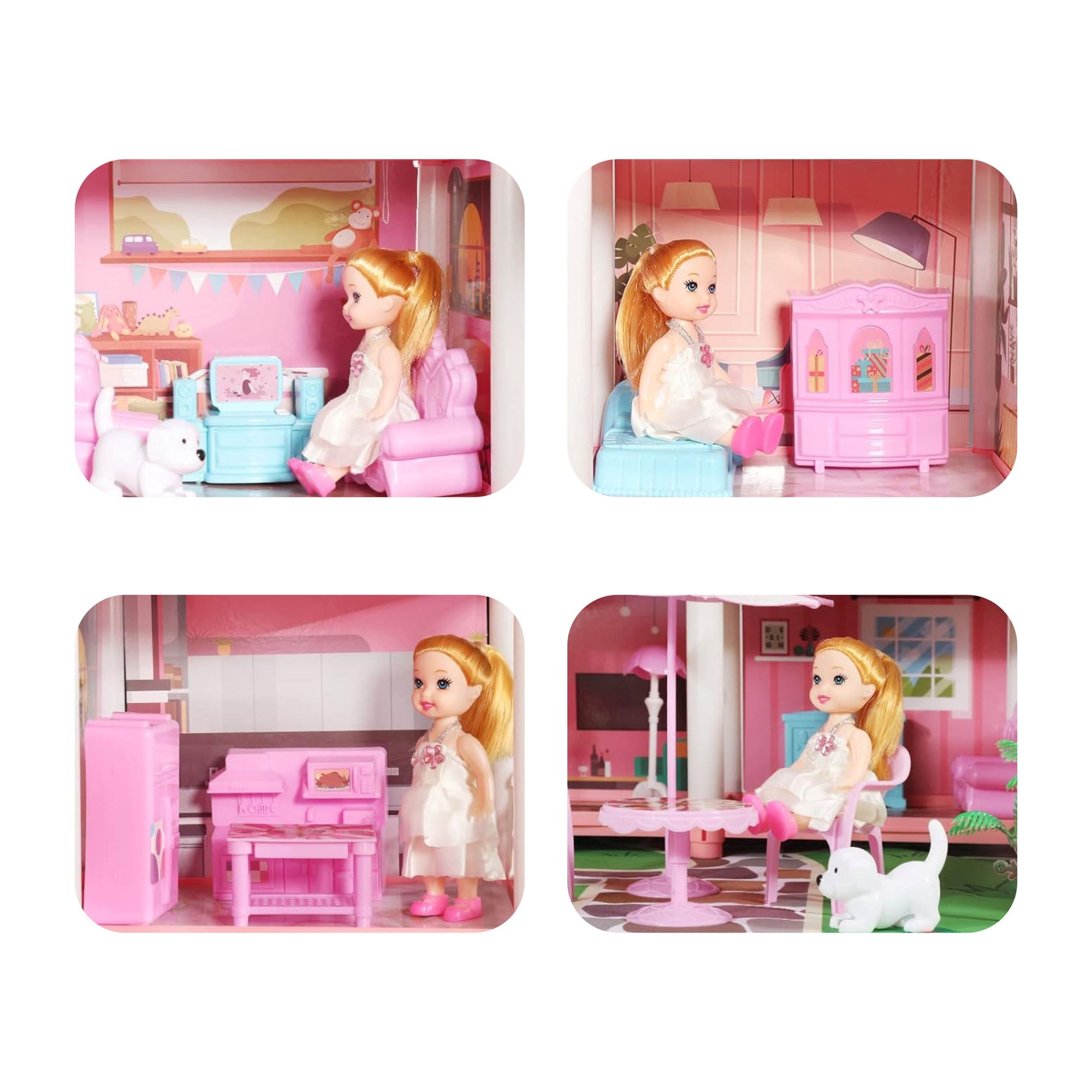 Casinha de Boneca Infantil Bambino Casinha de Boneca Infantil Bambino Loja do Bambino 