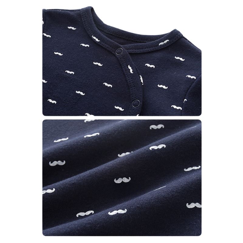 Conjunto Pijama Macacão para Recém Nascido - Contém 3 Unidades Conjunto Pijama Macacão para Recém Nascido - Contém 3 Unidades Loja do Bambino 