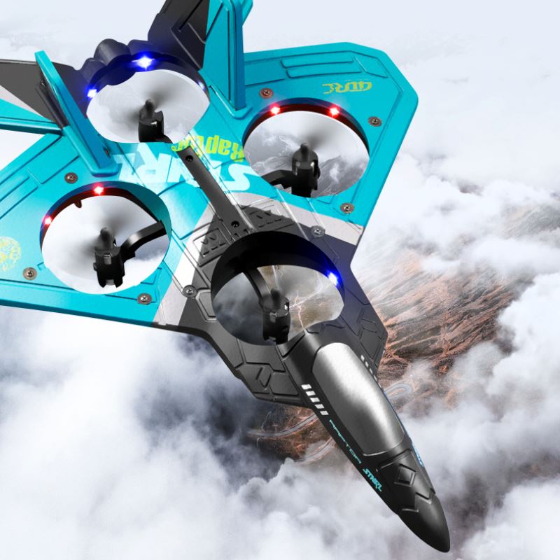 Avião de Controle Remoto Elétrico Drone V17 Avião de Controle Remoto Elétrico Drone V17 Loja do Bambino 