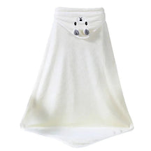 Toalha com Capuz Toque Suave para Recém Nascido Bambino Toalha com Capuz Toque Suave para Recém Nascido Bambino Loja do Bambino Branco 80x80cm 