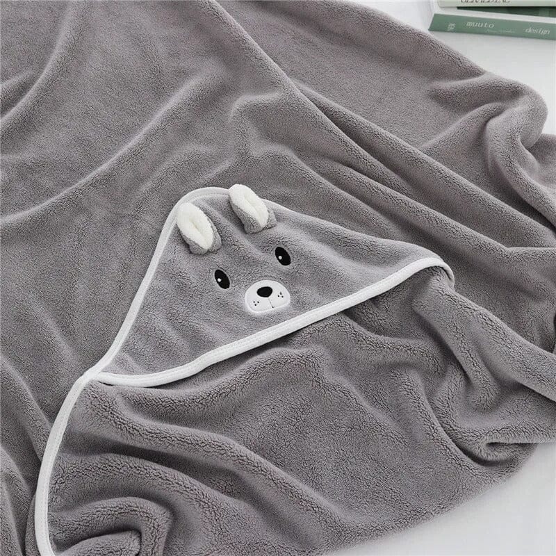 Toalha com Capuz Toque Suave para Recém Nascido Bambino Toalha com Capuz Toque Suave para Recém Nascido Bambino Loja do Bambino 
