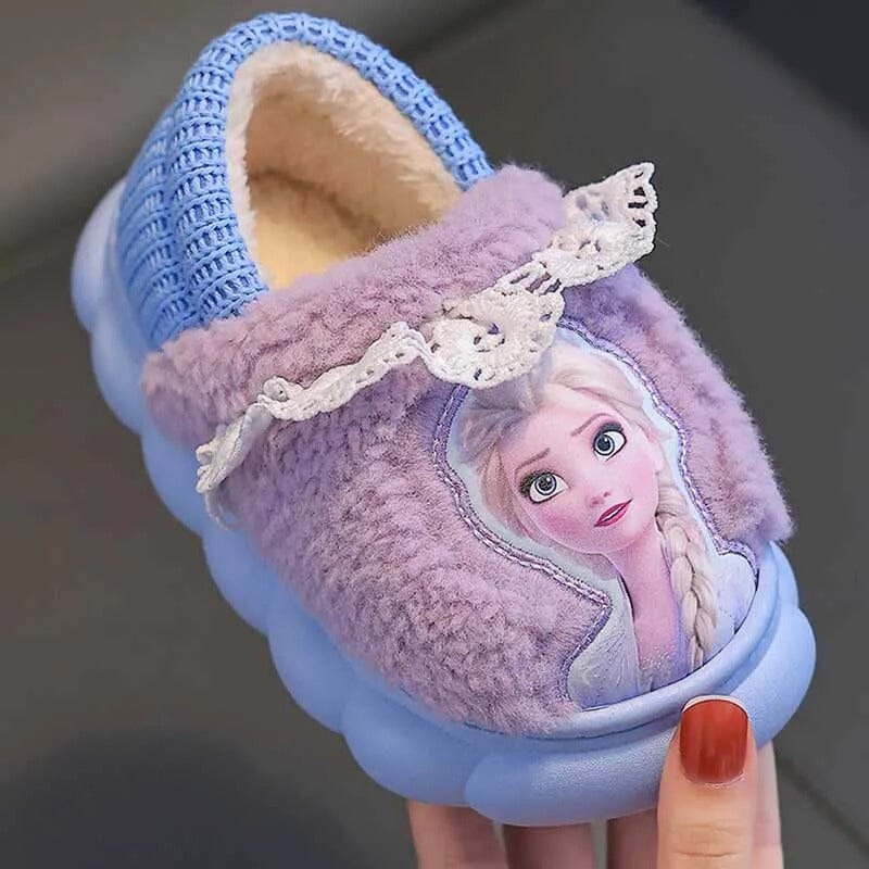 Pantufa Infantil Frozen para Meninas Pantufa Infantil Frozen para Meninas Loja do Bambino 