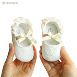 Sapatilha Branca de Neve para Bebê