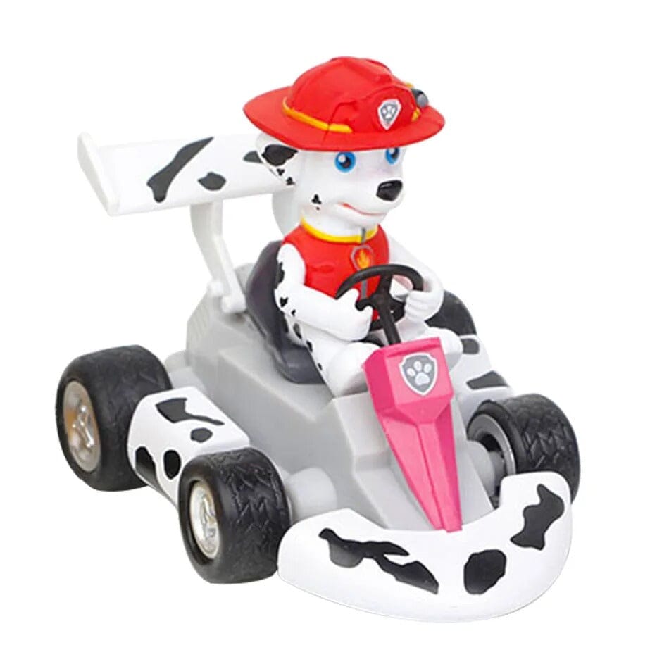 Brinquedos de Personagens Patrulha Canina com Carrinho Bambino Brinquedos de Personagens Patrulha Canina com Carrinho Bambino Loja do Bambino Branco 