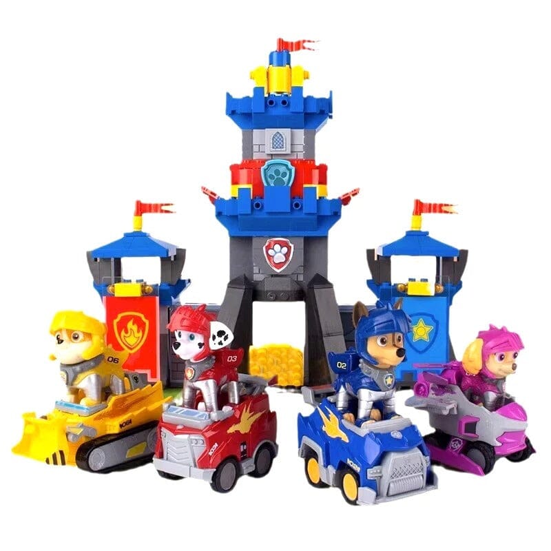 Lego da Patrulha Canina Brinquedo Infantil Lego Patrulha Canina Loja do Bambino Torre Lego Patrulha Canina + 4 Personagens 