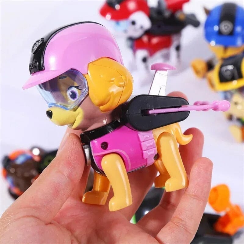 Brinquedos de Personagens Patrulha Canina com 7 unidades Bambino Brinquedos de Personagens Patrulha Canina com 7 unidades Bambino Loja do Bambino 