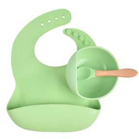 Kit Alimentação de Silicone para Bebês Kit Alimentação de Silicone Loja do Bambino 
