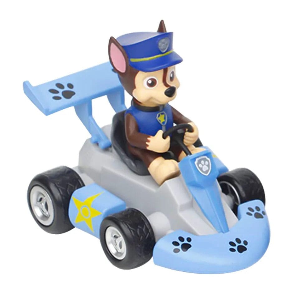 Brinquedos de Personagens Patrulha Canina com Carrinho Bambino Brinquedos de Personagens Patrulha Canina com Carrinho Bambino Loja do Bambino Azul 