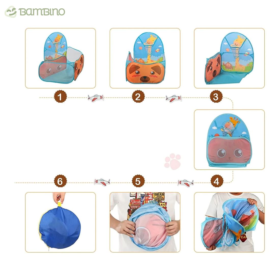 Barraquinha Para Piscina de Bolinhas Infantil Barraquinha Para Piscina de Bolinhas Infantil Loja do Bambino 