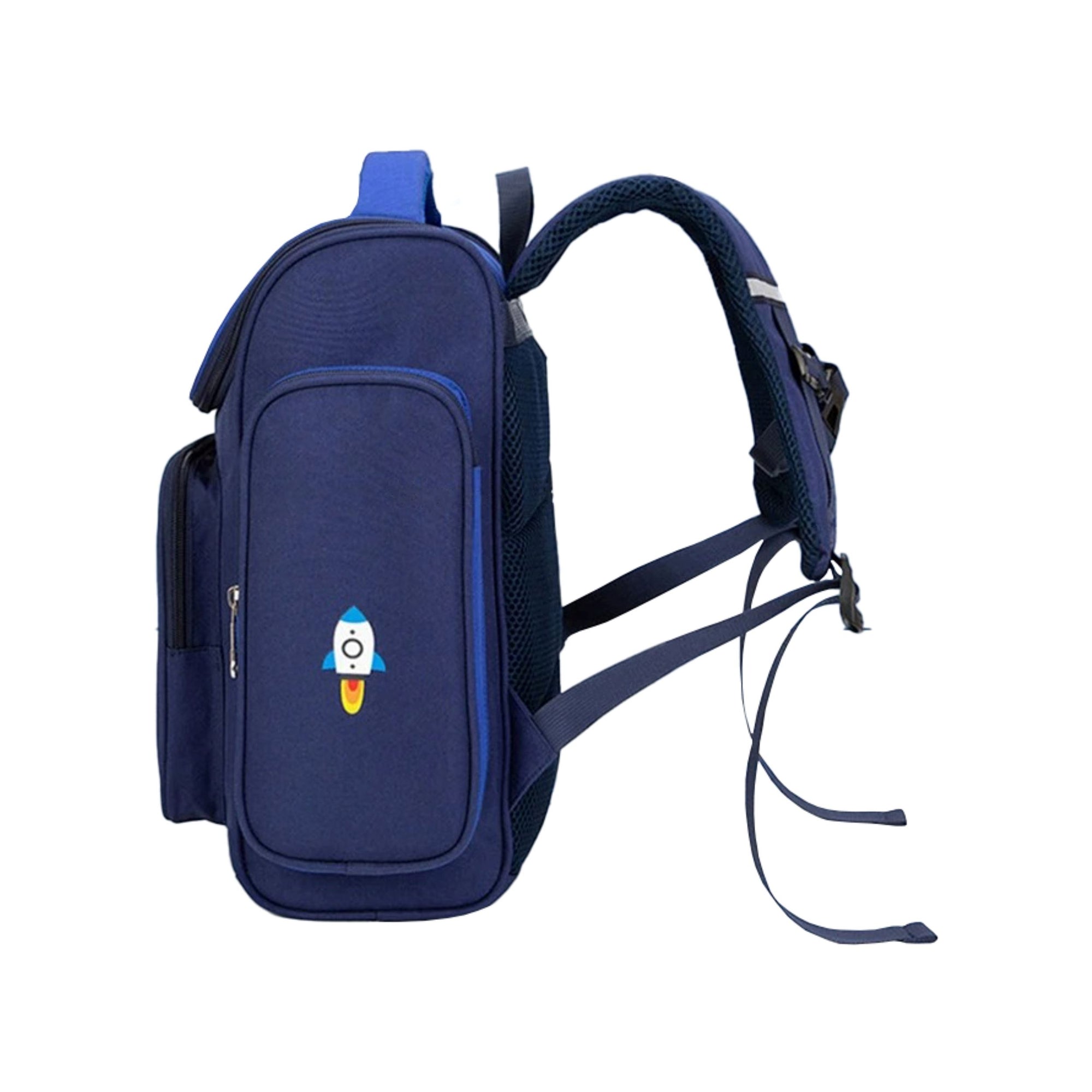 Conjunto Mochila Infantil Astronauta Ortopédica Impermeável Conjunto Mochila Infantil Astronauta Ortopédica Impermeável Loja do Bambino 