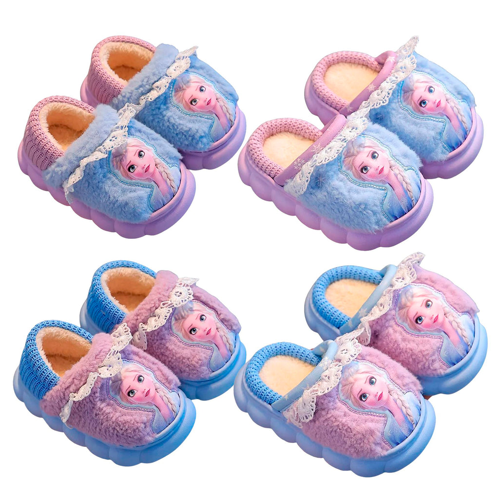 Pantufa Infantil Frozen para Meninas Pantufa Infantil Frozen para Meninas Loja do Bambino 