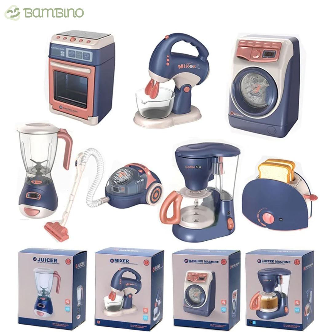 Mini Eletrodomésticos Infantis Realistas Mini Eletrodomésticos Infantis Realistas Loja do Bambino 