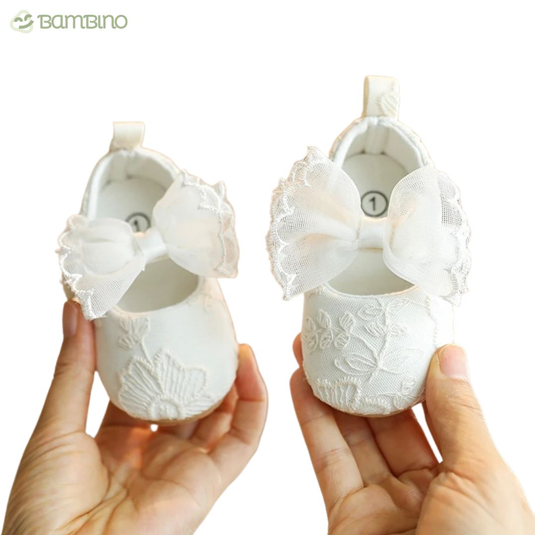 Sapatilha Branca de Neve para Bebê Sapatilha Branca de Neve para Bebê Loja do Bambino Tope 1 