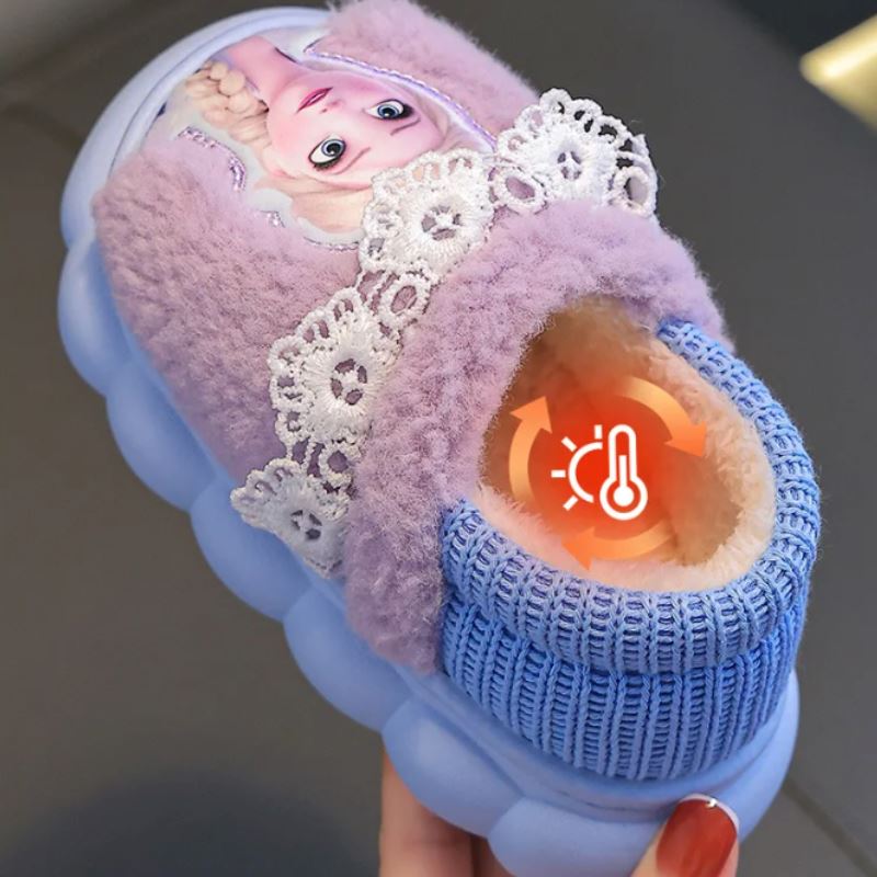 Pantufa Infantil Frozen para Meninas Pantufa Infantil Frozen para Meninas Loja do Bambino 